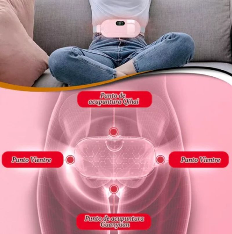 Comprar Cinturon Termico Portatil Para Colicos en Electroshopy - Ángulo 3